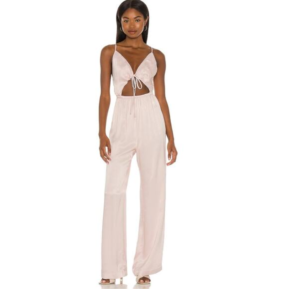 LPA Balint Jumpsuit in Blush Pink NWOT Size Small - Picture 1 of 3